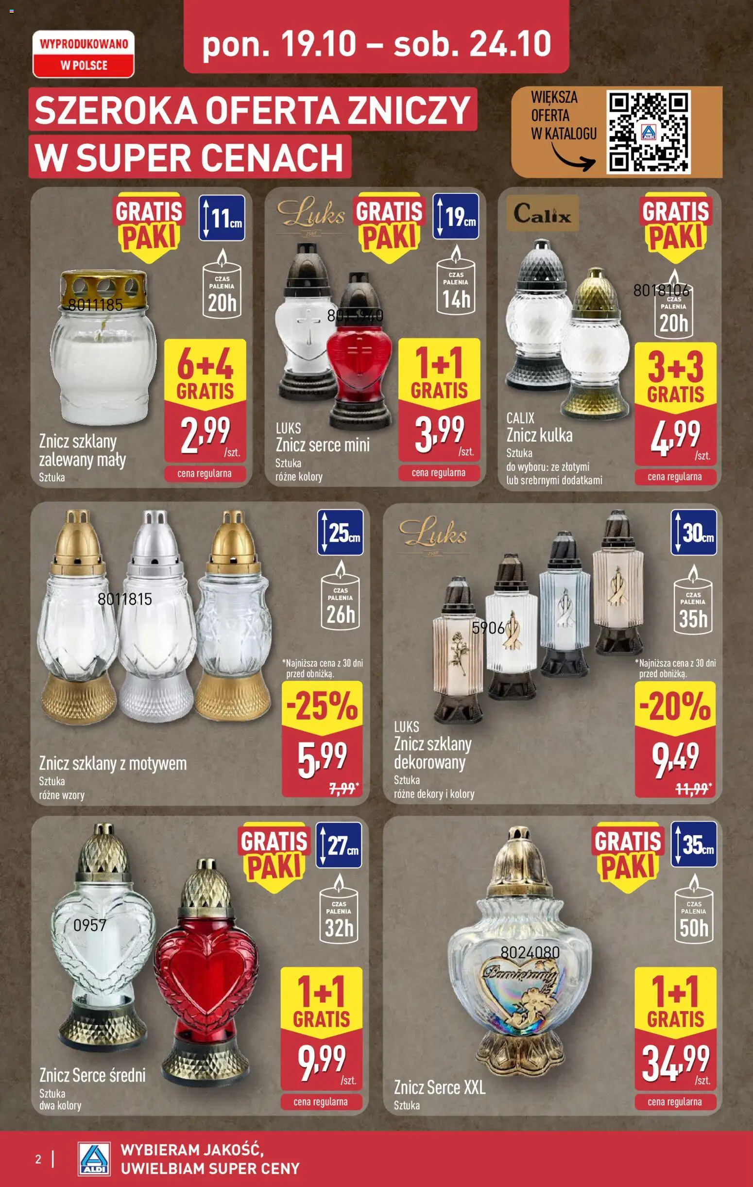 Pogląd gazetki "Aldi gazetka - Artykuły przemysłowe i tekstylia" ze sklepu Aldi ważnej od 21.10.2026