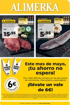 Vista previa del folleto de la tienda Alimerka válido desde el 18/05/2026 
