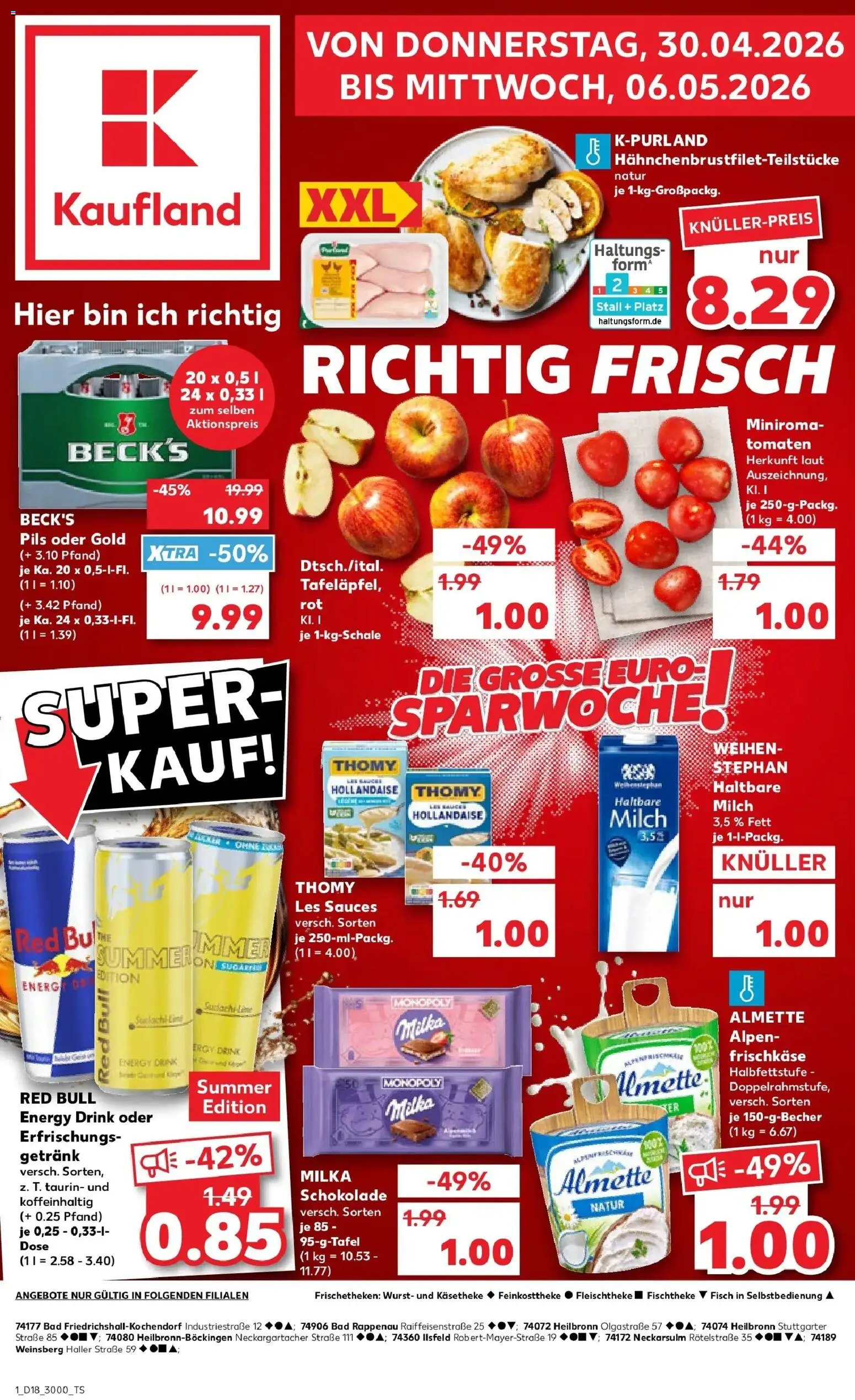 Vorschau von dem Prospekt des Geschäftes Kaufland, gültig ab dem 30.04.2026