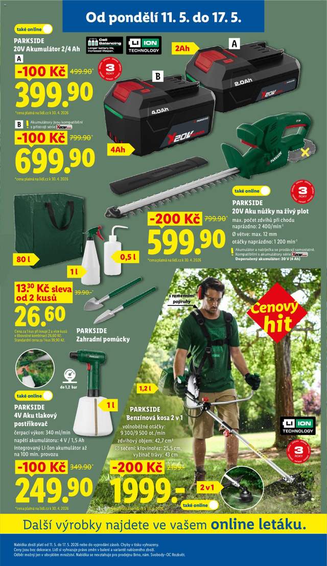 Nový Lidl leták od 11.05.