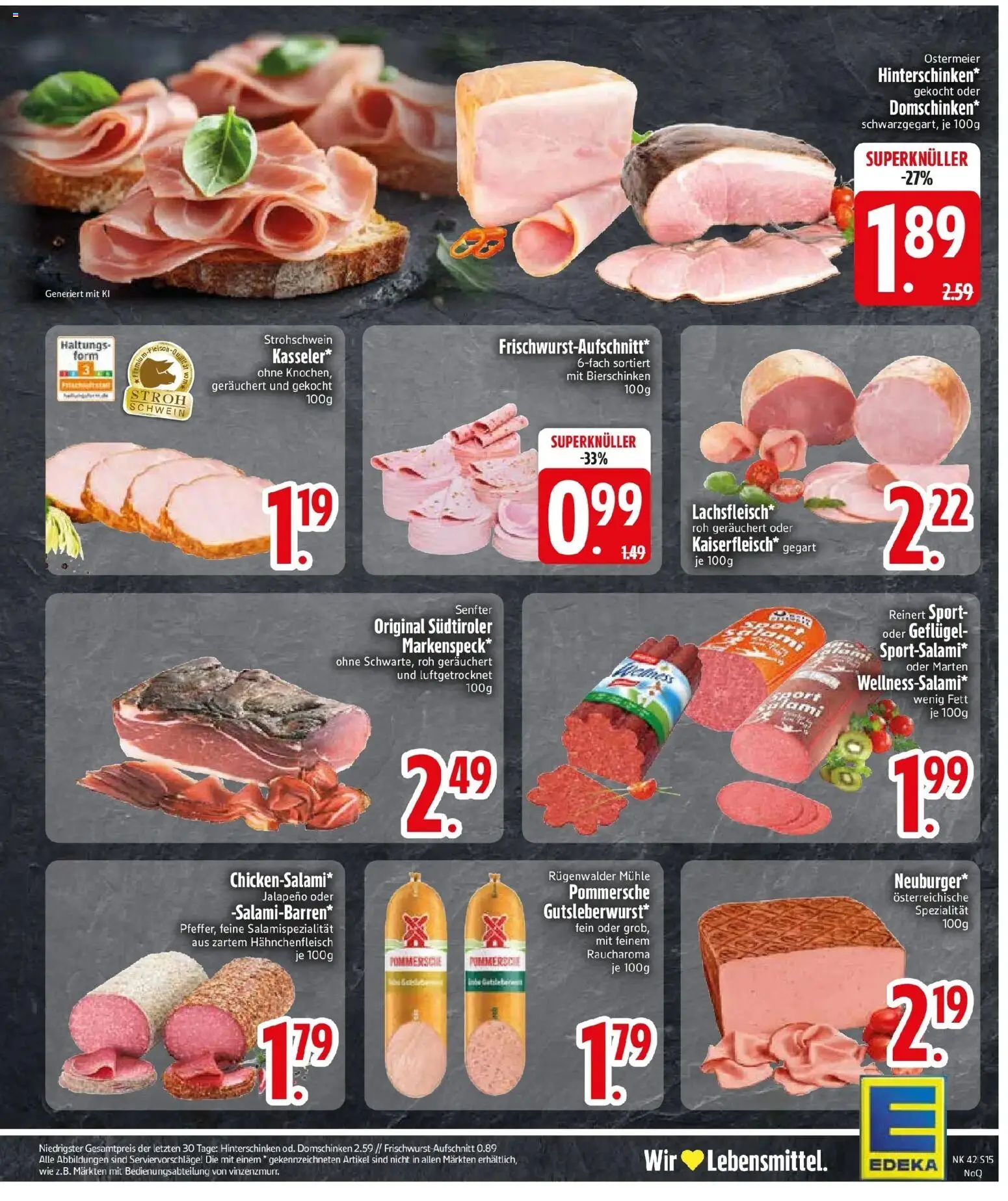 Vorschau von dem Prospekt des Geschäftes Edeka, gültig ab dem 12.10.2026