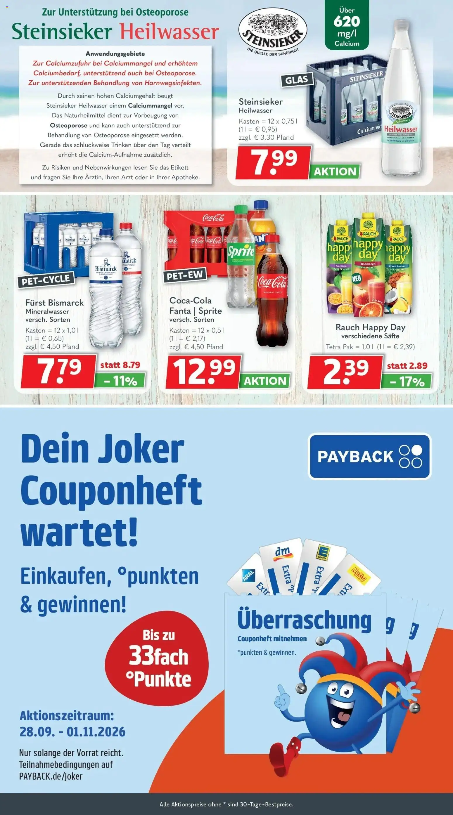 Vorschau von dem Prospekt des Geschäftes Getränkeland, gültig ab dem 12.10.2026