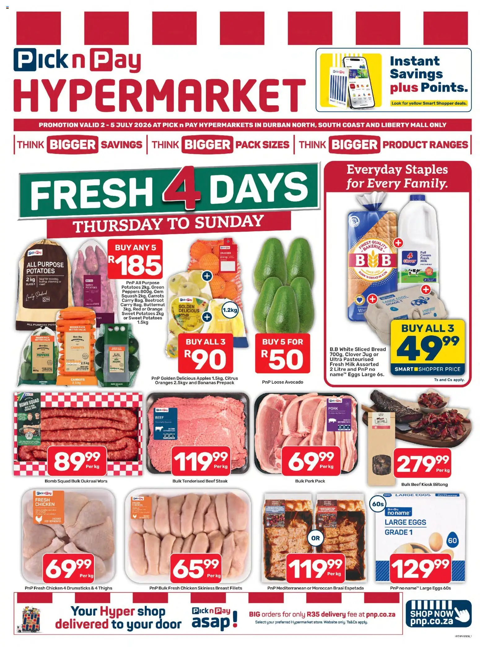 Preview of Pick n Pay flyer valid from 02/07/2026