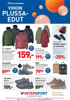 Kaupan Intersport Intersport tarjoukset esikatselu, voimassa 10/10/2026
