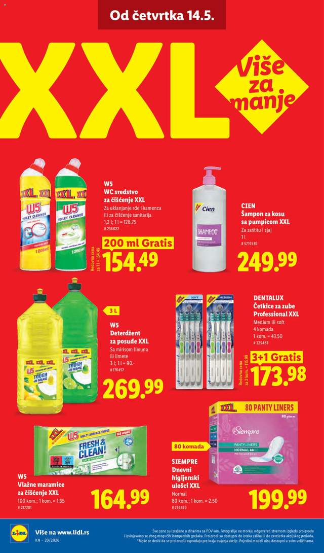 Novi Lidl katalog od 14.05.