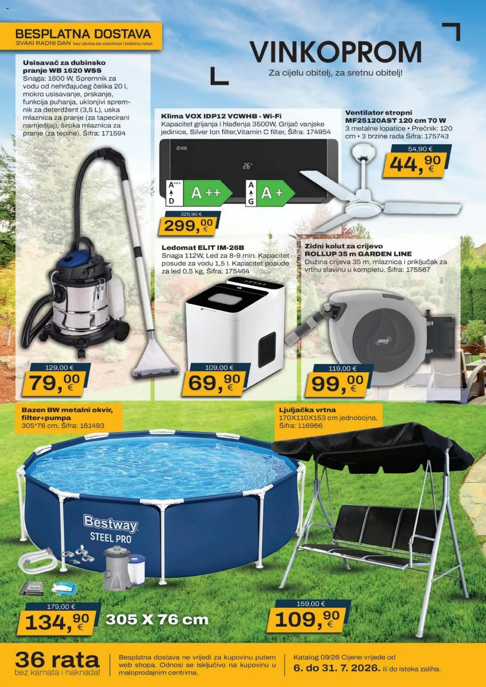 Pregled letka Vinkoprom Katalog trgovine Vinkoprom vrijedi od 06.07.2026