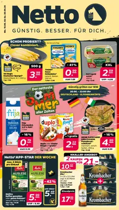 Vorschau von dem Prospekt des Geschäftes Netto, gültig ab dem 15.06.2026