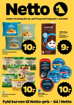Eksempel på tilbudsavis Netto - Tilbudsavis uge 18 fra butik Netto gyldig fra 25/04/2026