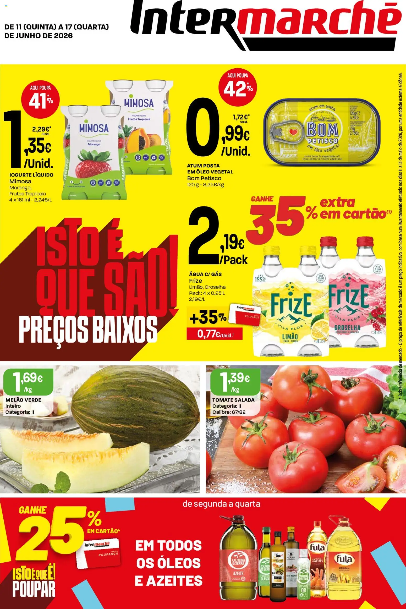 Pré-visualização do folheto da loja Intermarché válida a partir de 11/06/2026