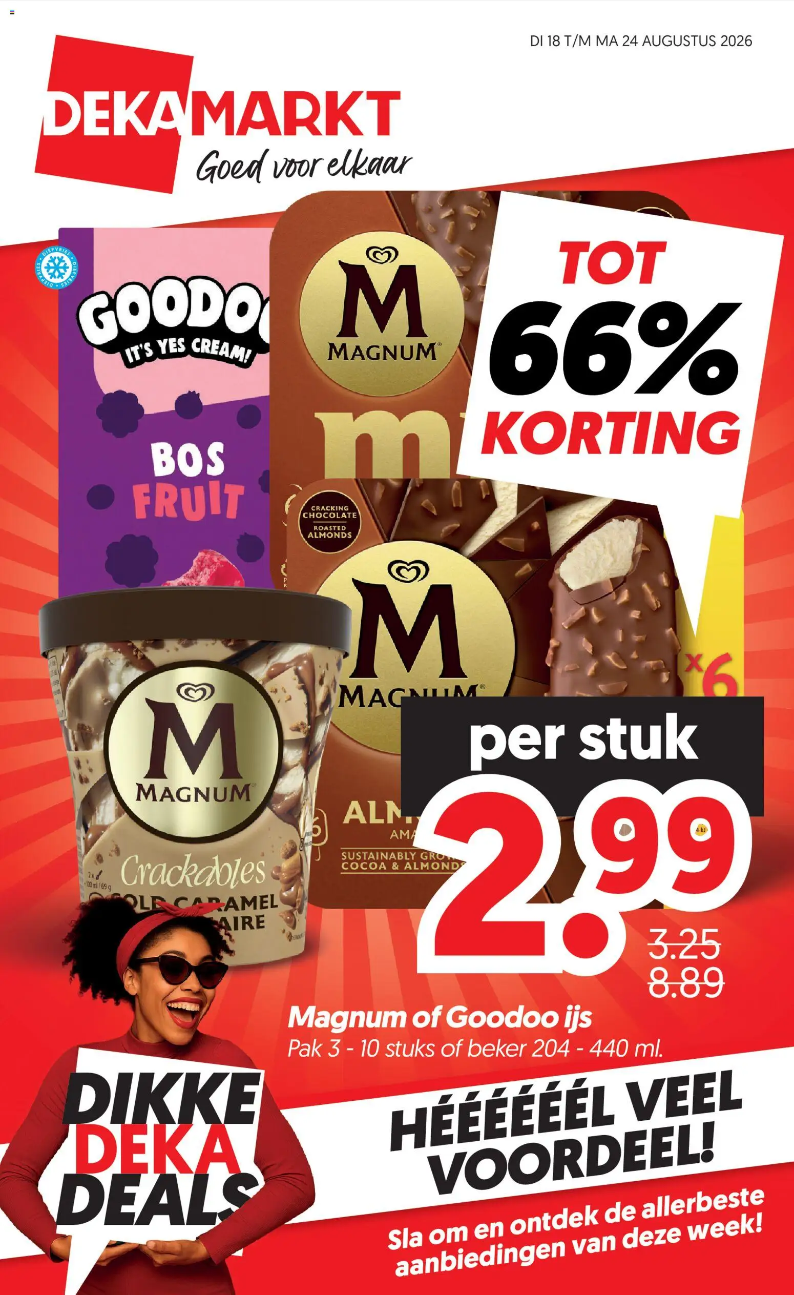 Voorbeeld van Dekamarkt folder van winkel Dekamarkt geldig vanaf 18-08-2026