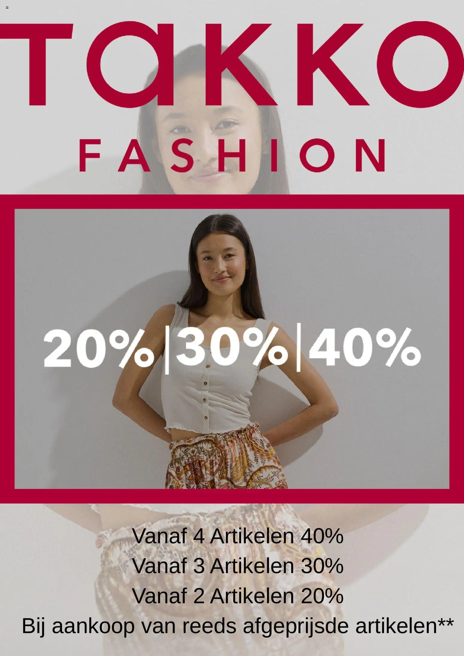 Voorbeeld van Takko folder van winkel Takko geldig vanaf 29-07-2026