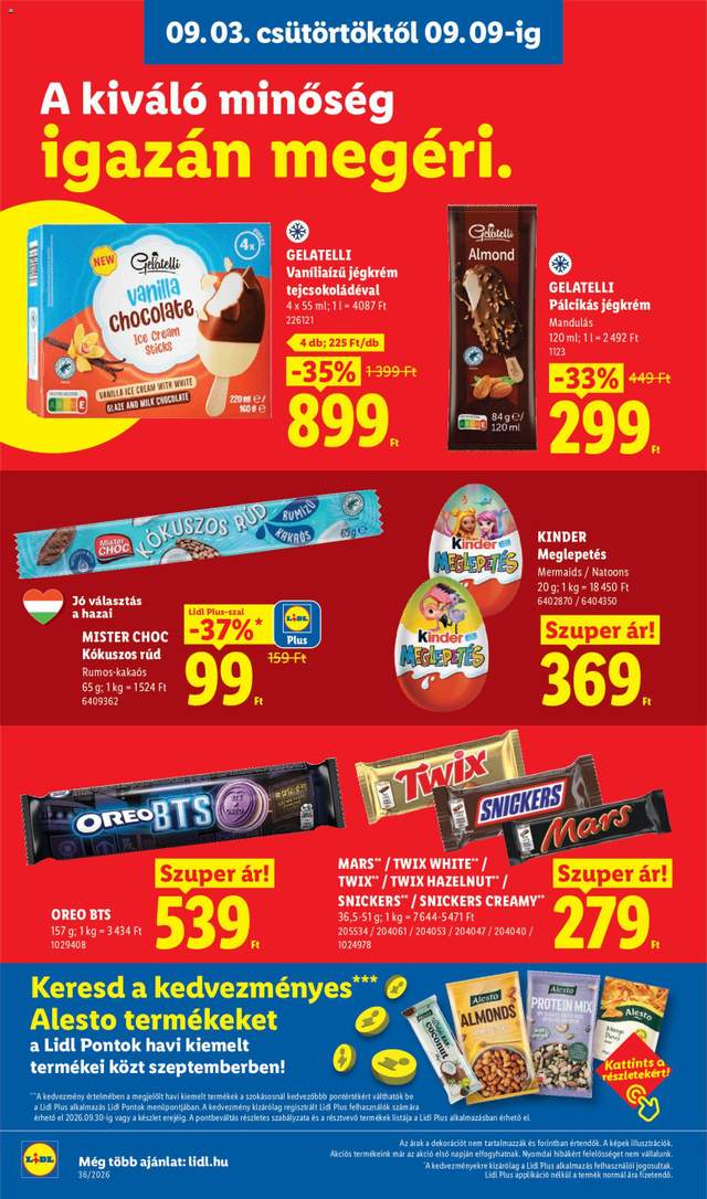 Új Lidl akciós újság 09.03.