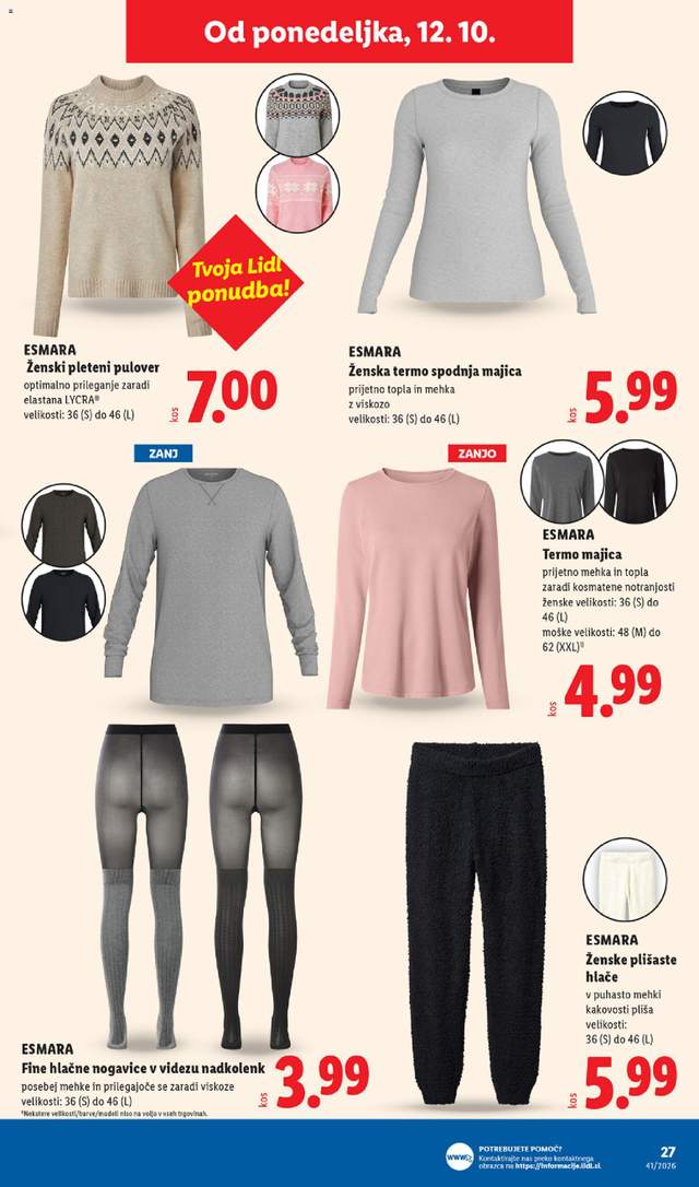 Novi Lidl katalog od 08.10.
