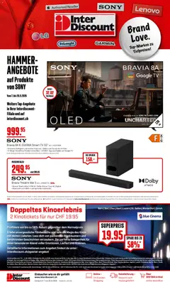 Vorschau des Merkblatts Interdiscount aktionen Angebote vom Shop Interdiscount gültig von 07.09.2026 bis 20.09.2026