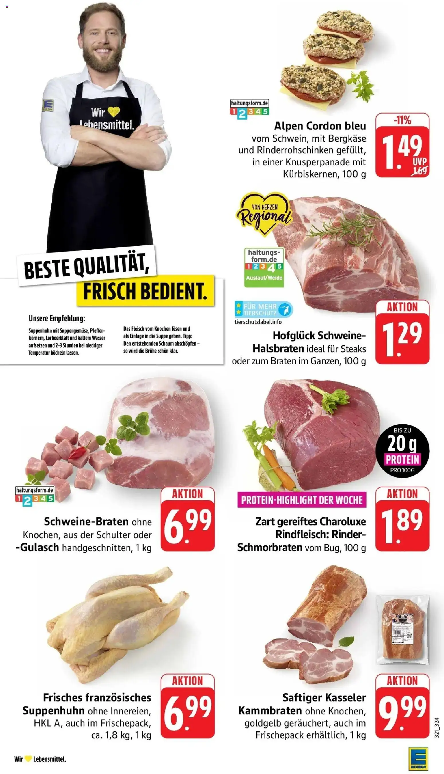 Vorschau von dem Prospekt des Geschäftes Edeka, gültig ab dem 19.10.2026