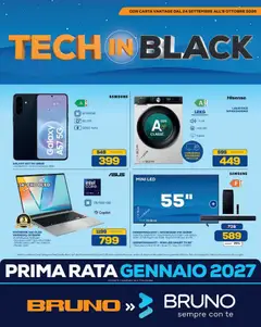 Anteprima dell'opuscolo BRUNO volantino Tech In Black dal negozio BRUNO valido da 24/09/2026
