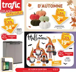 Prévisualisation de Trafic Publicité du magasin Trafic formulaire valide 16/09/2026