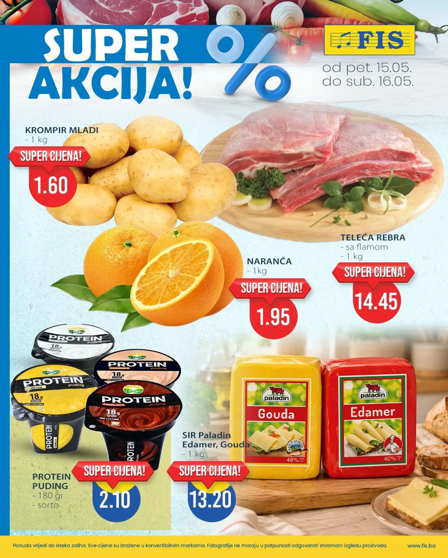 Pregled letka FIS super akcija trgovine FIS vrijedi od 15.05.2026