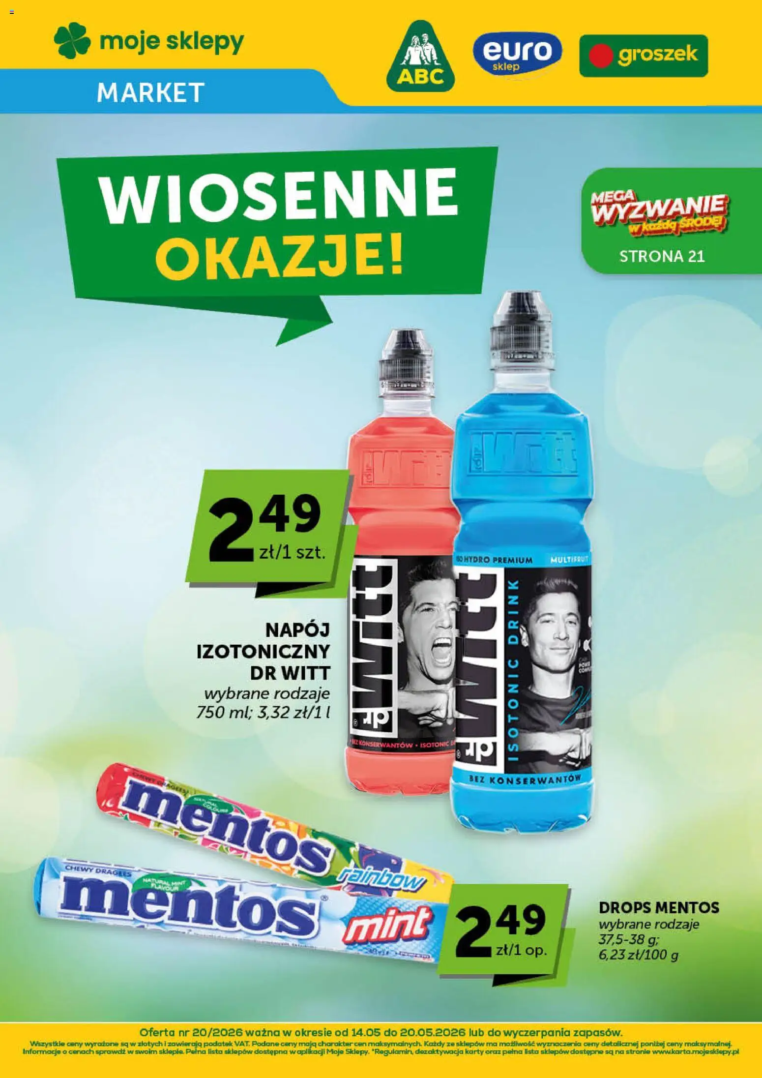 Pogląd gazetki "Euro Sklep gazetka - Market" ze sklepu Euro Sklep ważnej od 14.05.2026