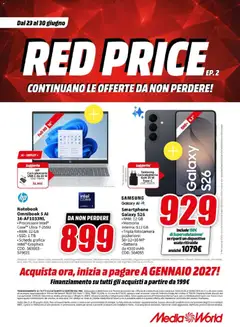 Anteprima dell'opuscolo Media World volantino dal negozio Media World valido da 23/06/2026