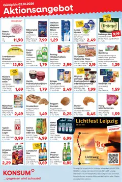 Vorschau von dem Prospekt des Geschäftes KONSUM Leipzig, gültig ab dem 02.10.2026