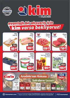 Kim Market Kim Market Katalog - Marmara Insert 01.09.2026 - Broşürünün önizlemesi