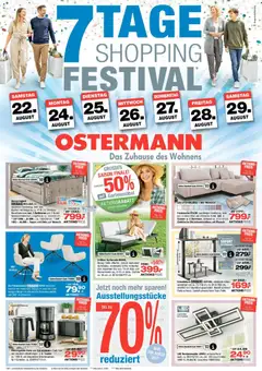 Vorschau von dem Prospekt des Geschäftes Ostermann, gültig ab dem 22.08.2026