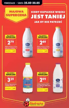 Pogląd gazetki "Biedronka gazetka - Majowa supercena" ze sklepu Biedronka ważnej od 25.05.2026