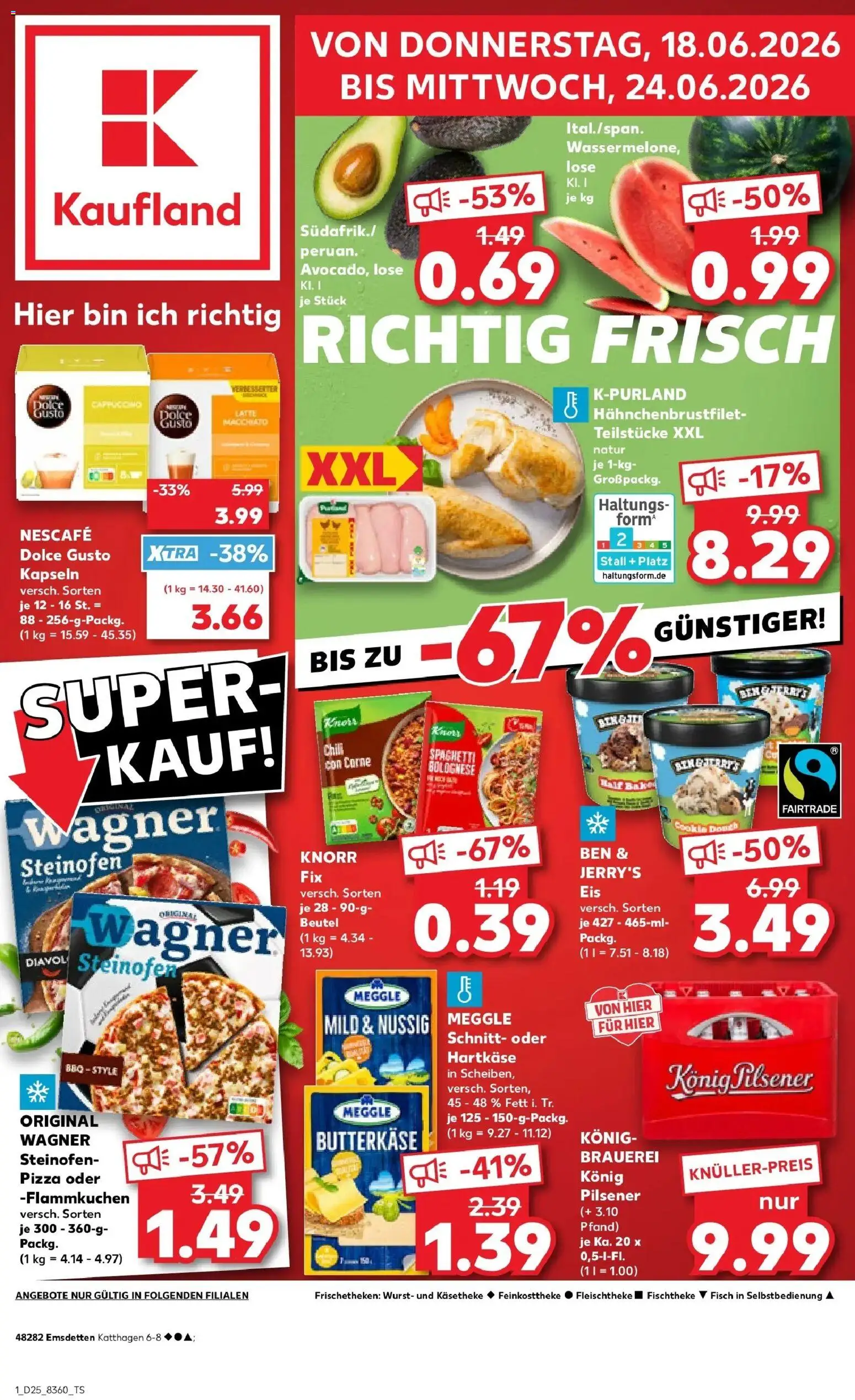 Vorschau von dem Prospekt des Geschäftes Kaufland, gültig ab dem 18.06.2026