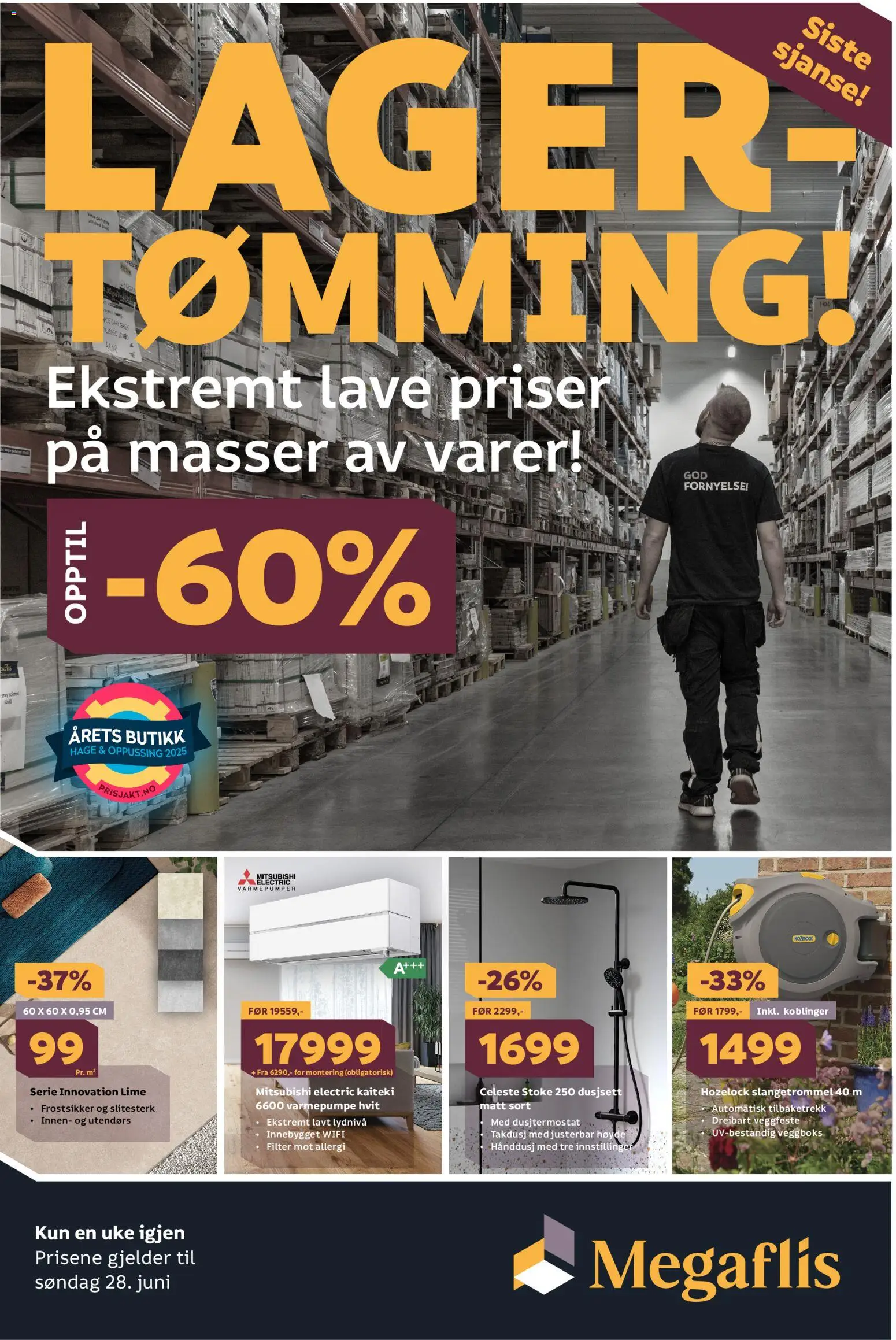 Forhåndsvis Kundeavis fra butikk Megaflis gyldig fra 21/06/2026