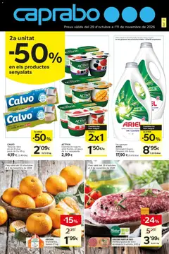 Vista previa del folleto de la tienda Caprabo válido desde el 29/10/2026 