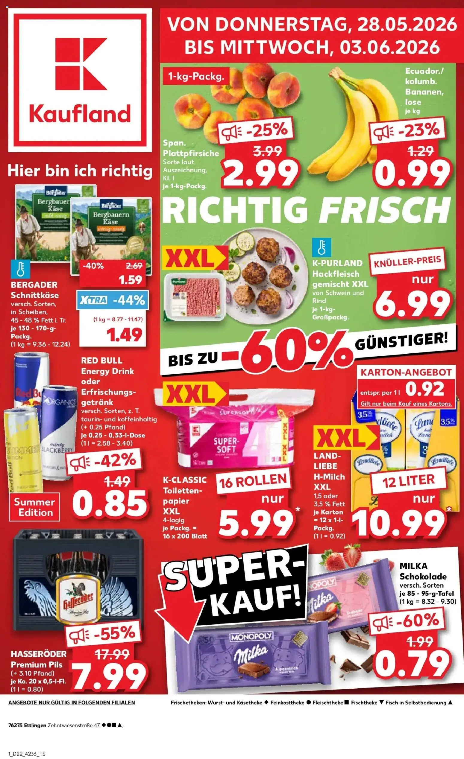 Vorschau von dem Prospekt des Geschäftes Kaufland, gültig ab dem 28.05.2026