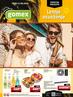 Pregled Gomex kataloga - važi od 25.05.2026