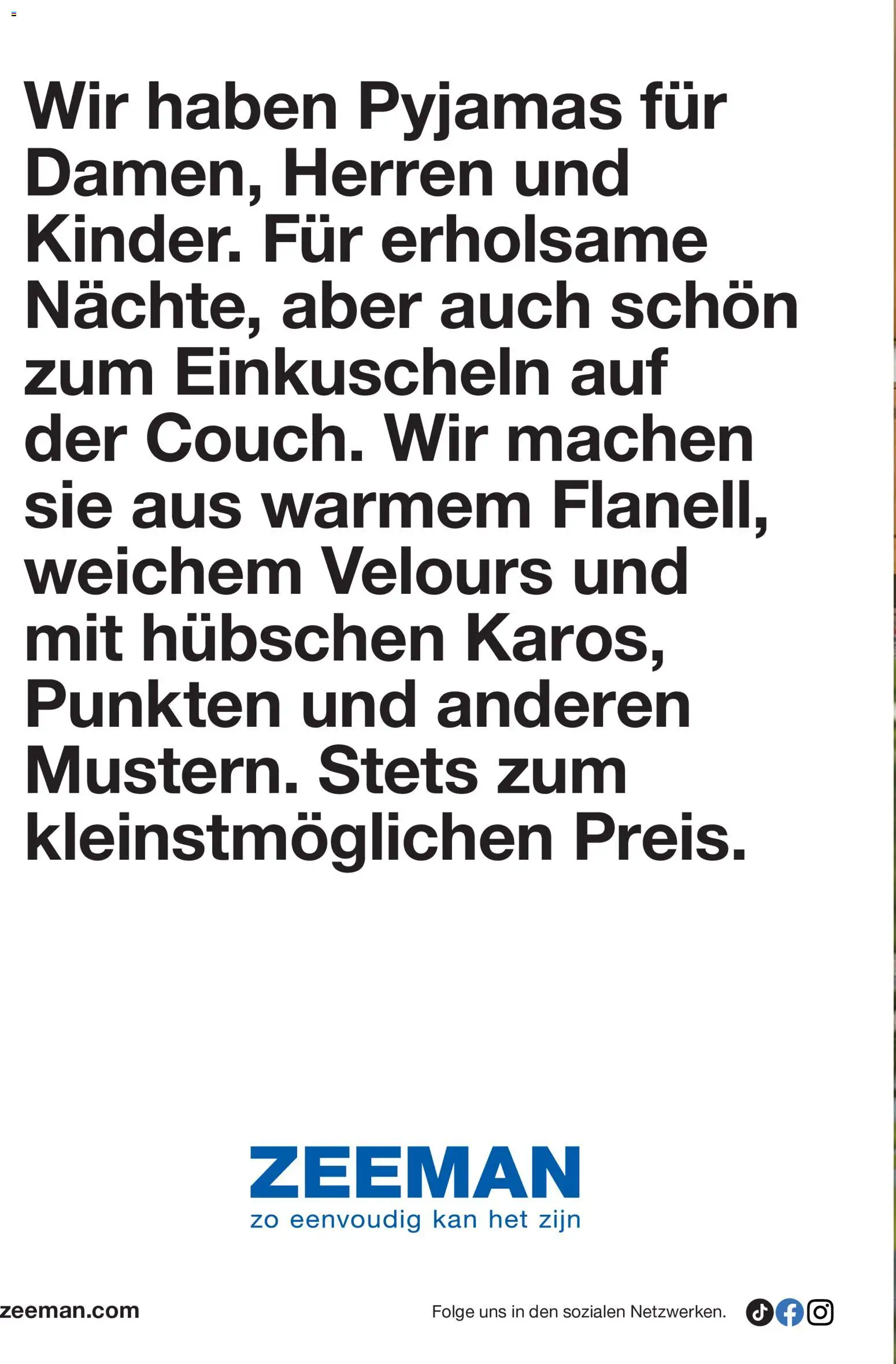 Vorschau von dem Prospekt des Geschäftes Zeeman, gültig ab dem 24.10.2026