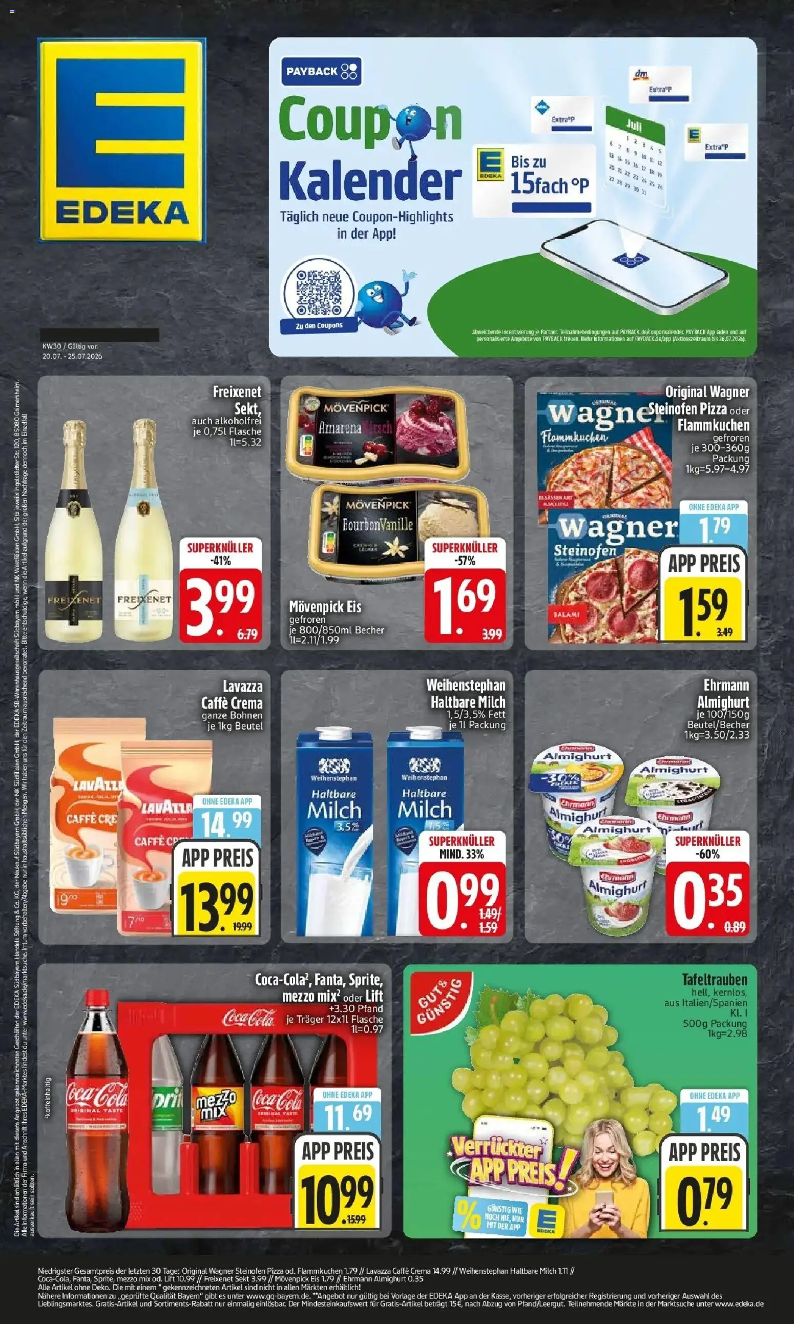 Vorschau von dem Prospekt des Geschäftes Edeka, gültig ab dem 20.07.2026
