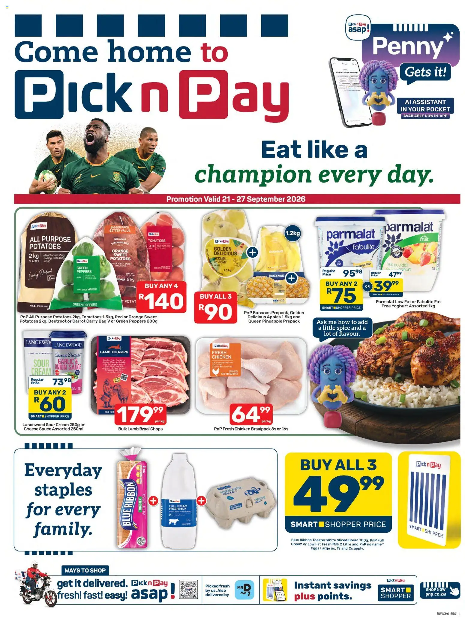 Preview of Pick n Pay flyer valid from 21/09/2026