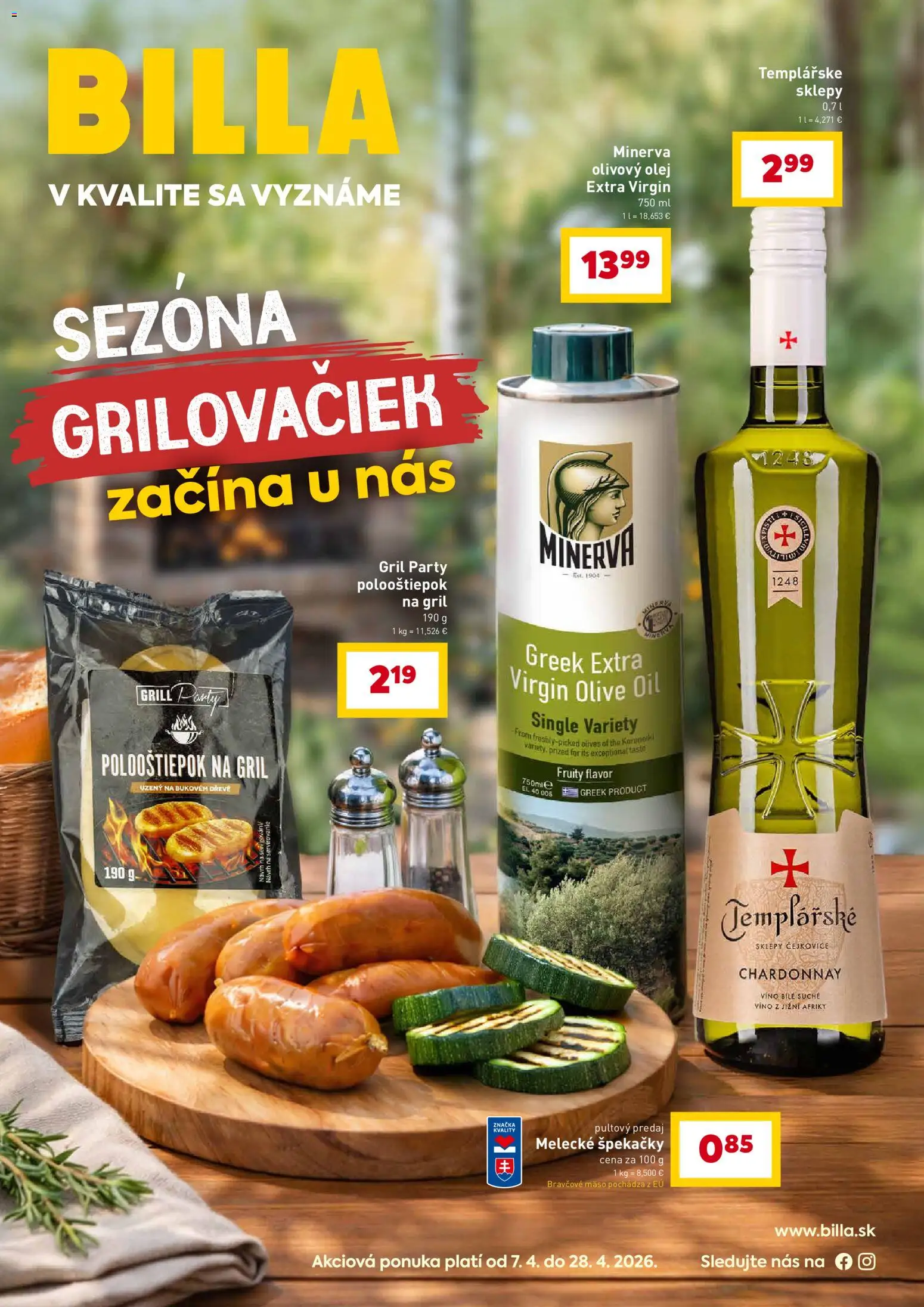 Náhľad Billa letáku platného od 07.04.2026