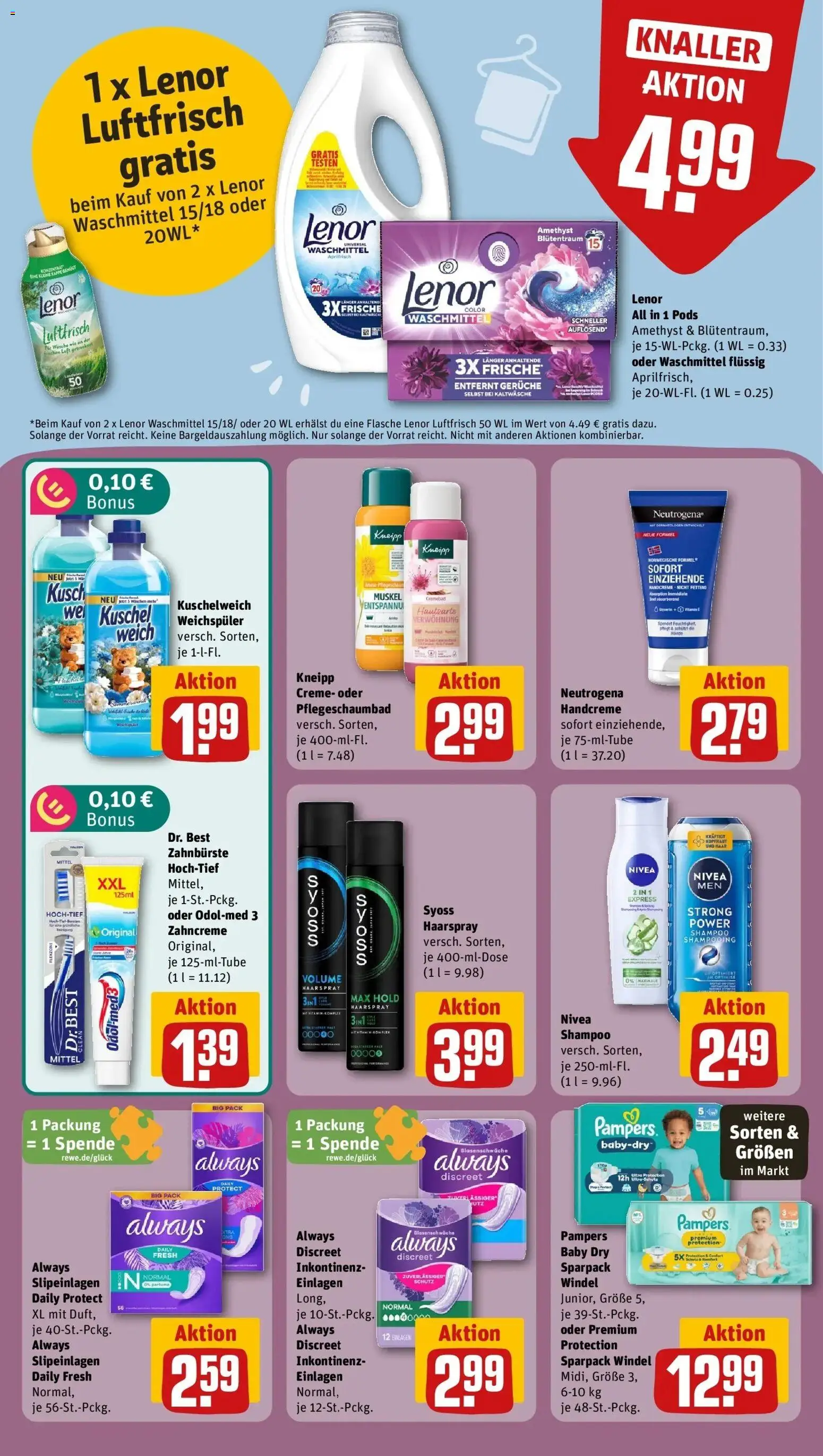 Vorschau von dem Prospekt des Geschäftes Rewe, gültig ab dem 26.10.2026