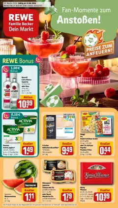 Vorschau von dem Prospekt des Geschäftes Rewe, gültig ab dem 14.06.2026