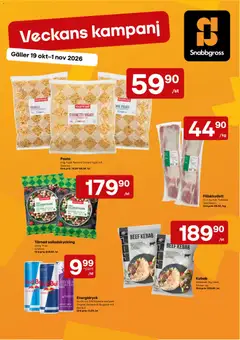 Förhandsgranska reklamblad Snabbgross erbjudanden från butik Snabbgross gäller från 19/10/2026