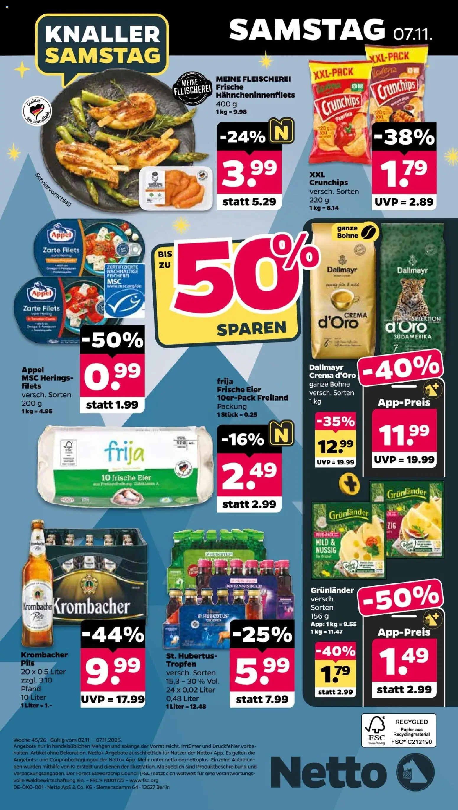 Vorschau von dem Prospekt des Geschäftes Netto, gültig ab dem 02.11.2026