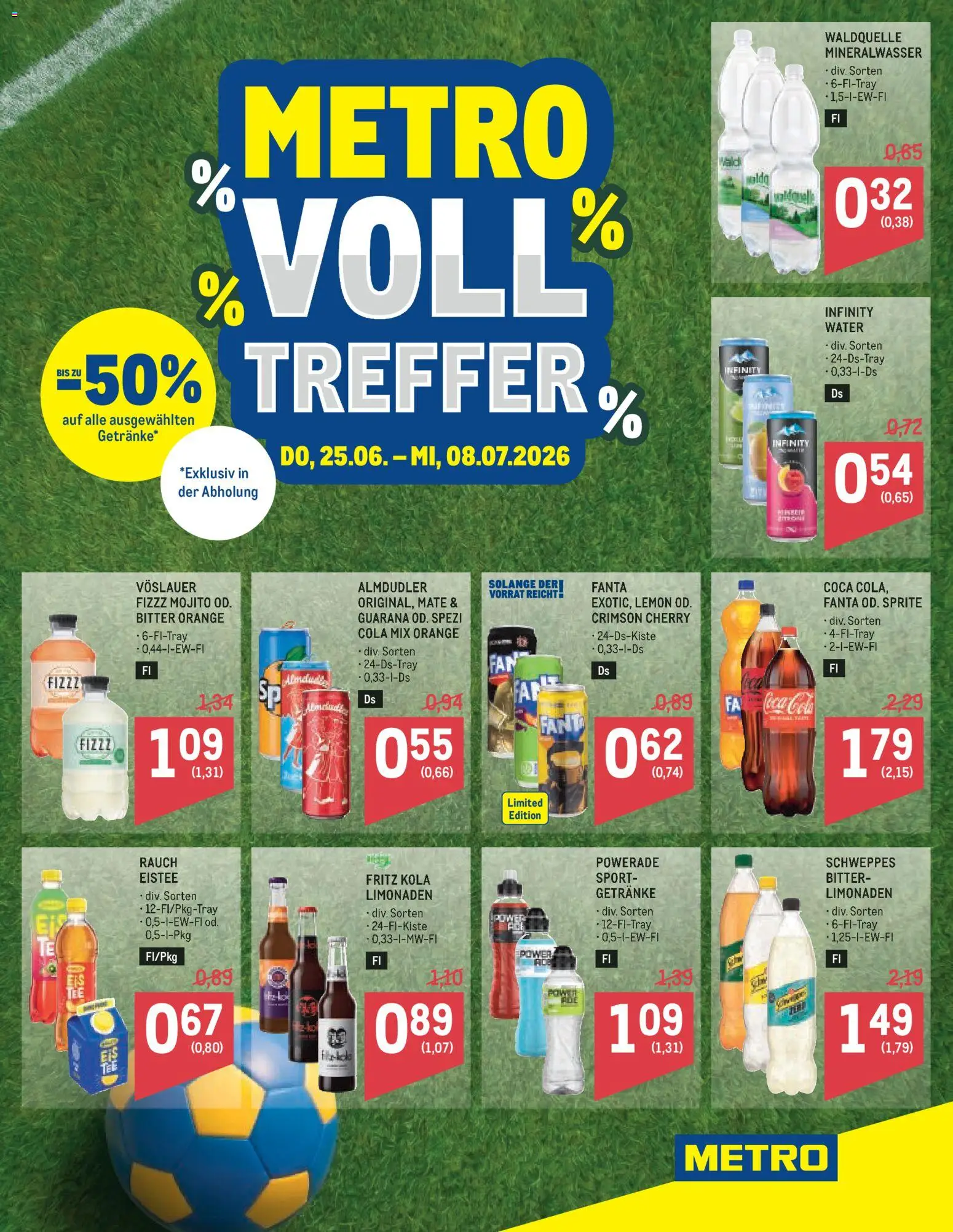 Vorschau der Angebote: Metro Metro angebote Durststrecke gültig ab 25.06.2026