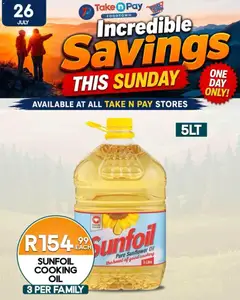 Preview of Take n Pay flyer valid from 26/07/2026