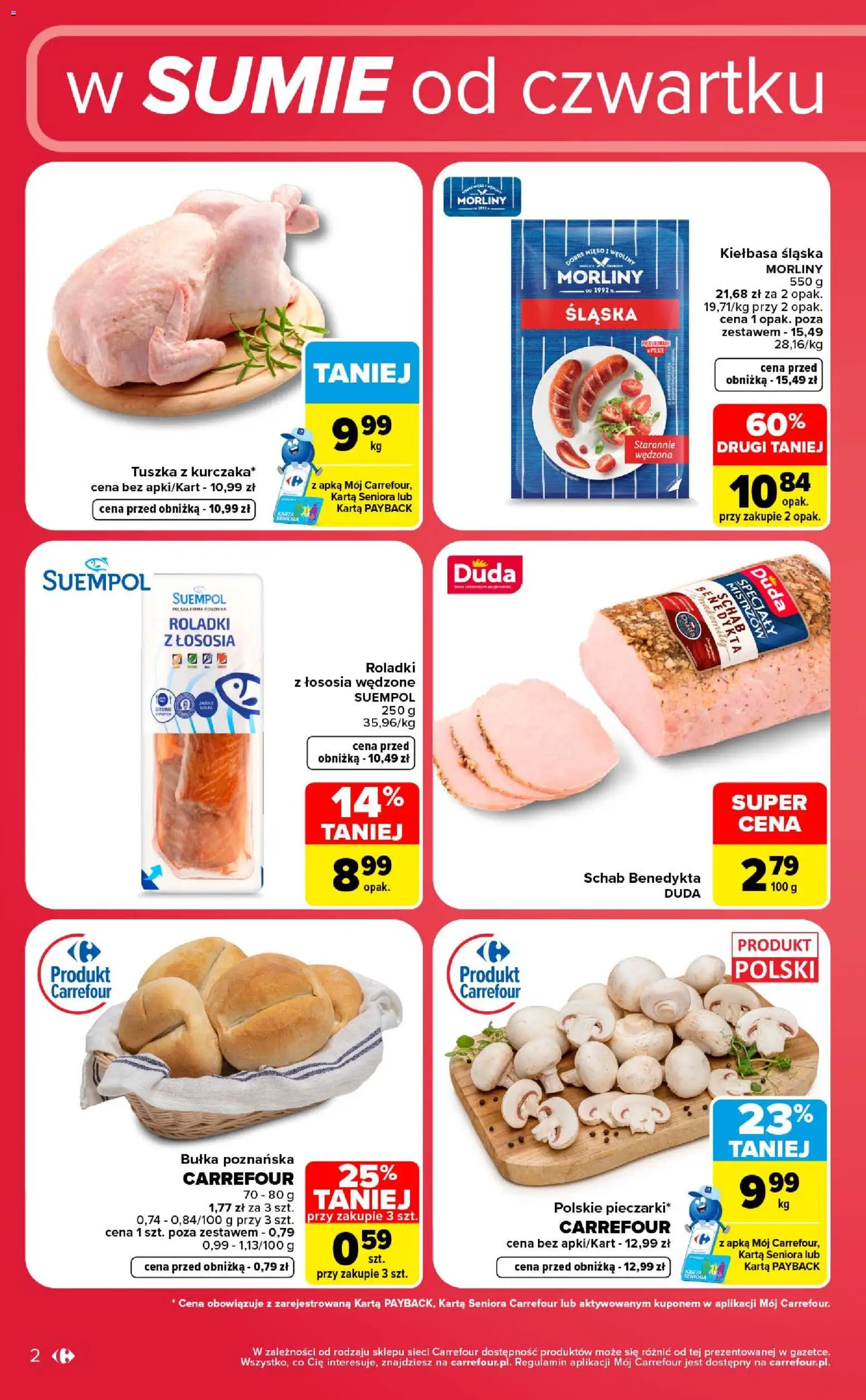 Pogląd gazetki "Carrefour gazetka - Weekend okazji" ze sklepu Carrefour ważnej od 27.08.2026