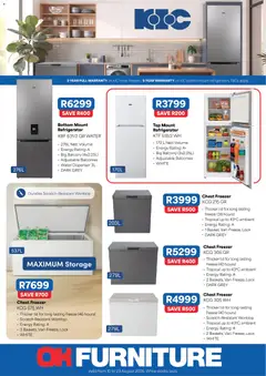 Preview of OK Furniture flyer valid from 10/08/2026