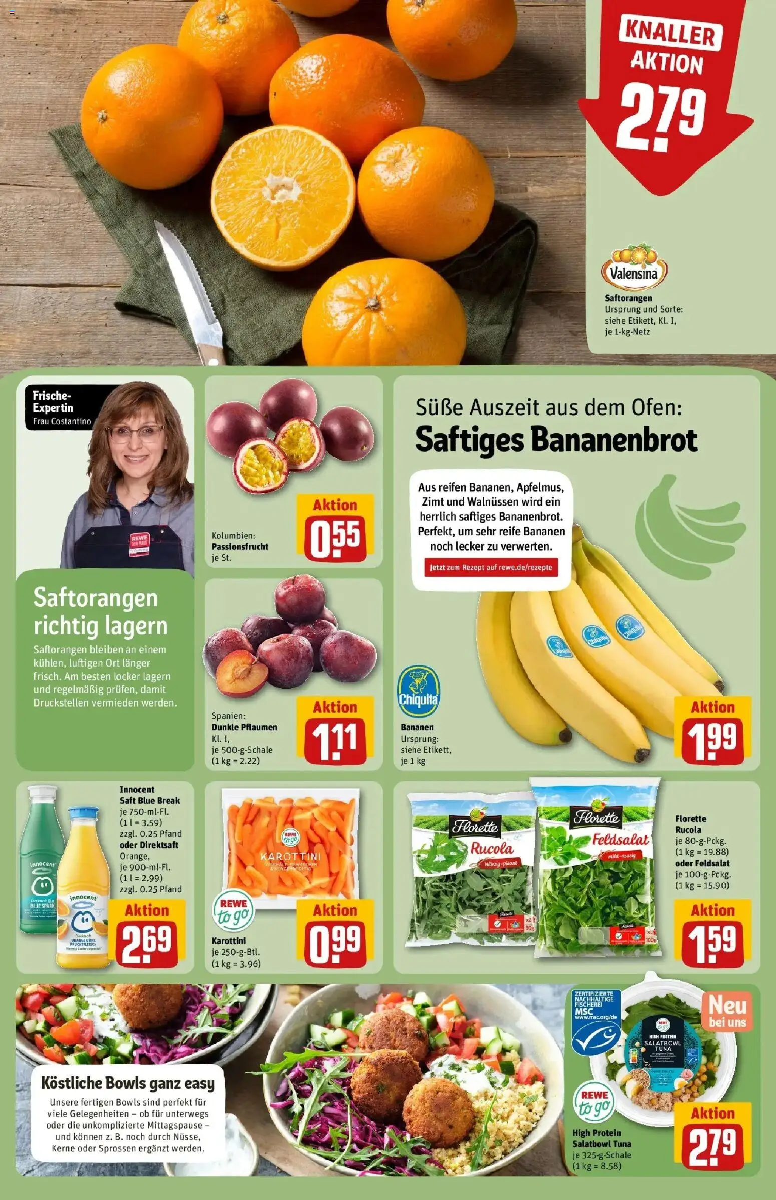 Vorschau von dem Prospekt des Geschäftes Rewe, gültig ab dem 12.10.2026