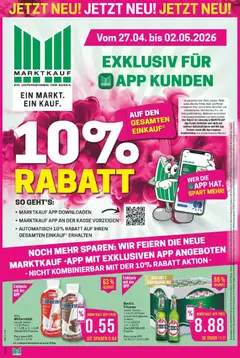 Vorschau von dem Prospekt des Geschäftes Marktkauf, gültig ab dem 27.04.2026