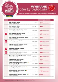 Pogląd gazetki "Makro gazetka - Wybrane oferty tygodnia" ze sklepu Makro ważnej od 19.09.2026