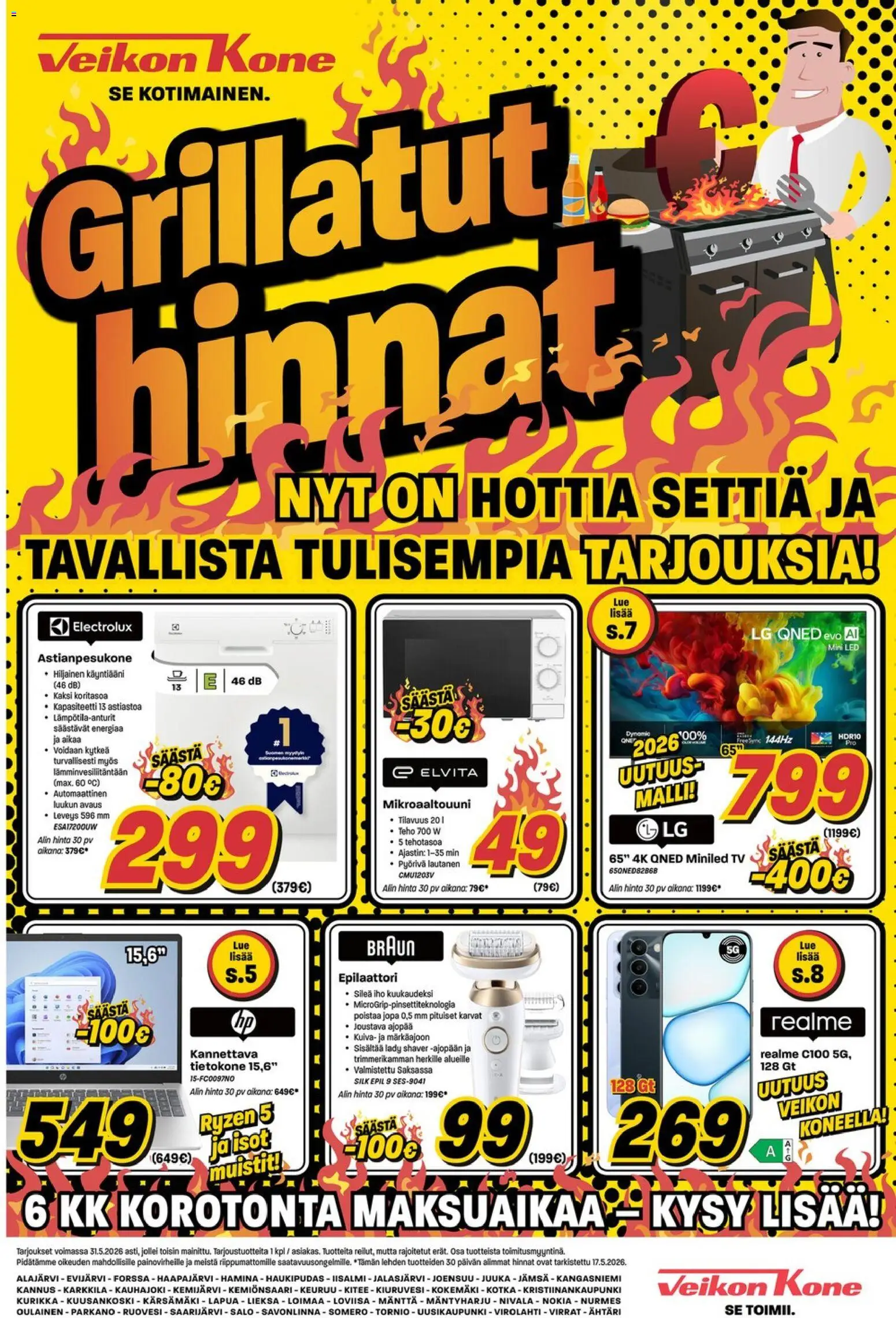 Kaupan Veikon Kone Veikon Kone tarjoukset esikatselu, voimassa 18/05/2026