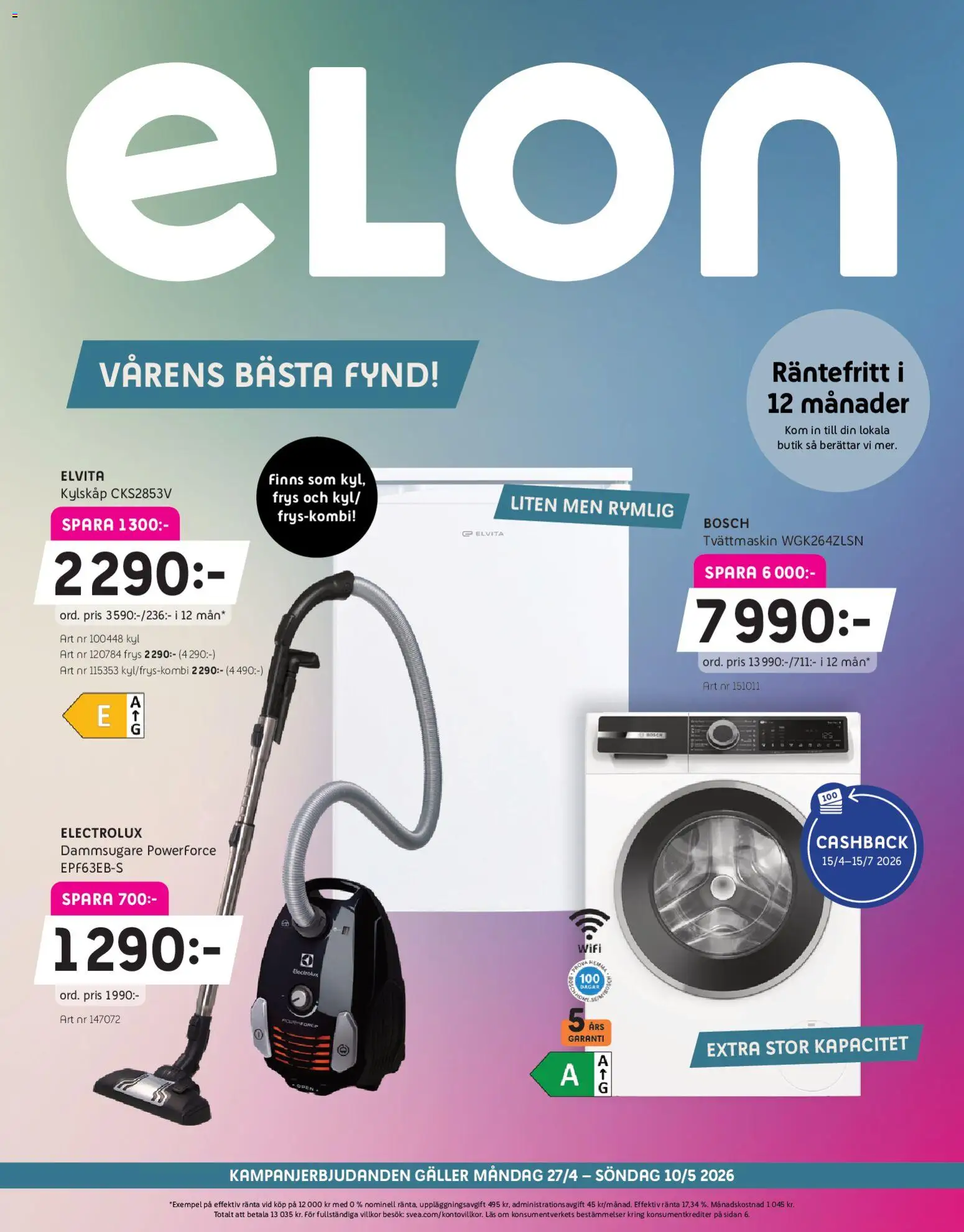 Förhandsgranska reklamblad Elon erbjudanden från butik Elon gäller från 27/04/2026